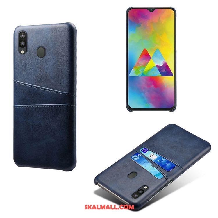 Samsung Galaxy M20 Skal Mönster Skydd Liten Läder Fallskydd Fodral Köpa