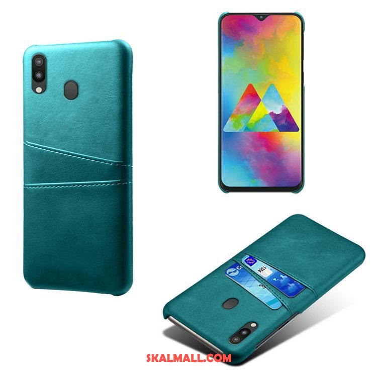 Samsung Galaxy M20 Skal Mönster Skydd Liten Läder Fallskydd Fodral Köpa