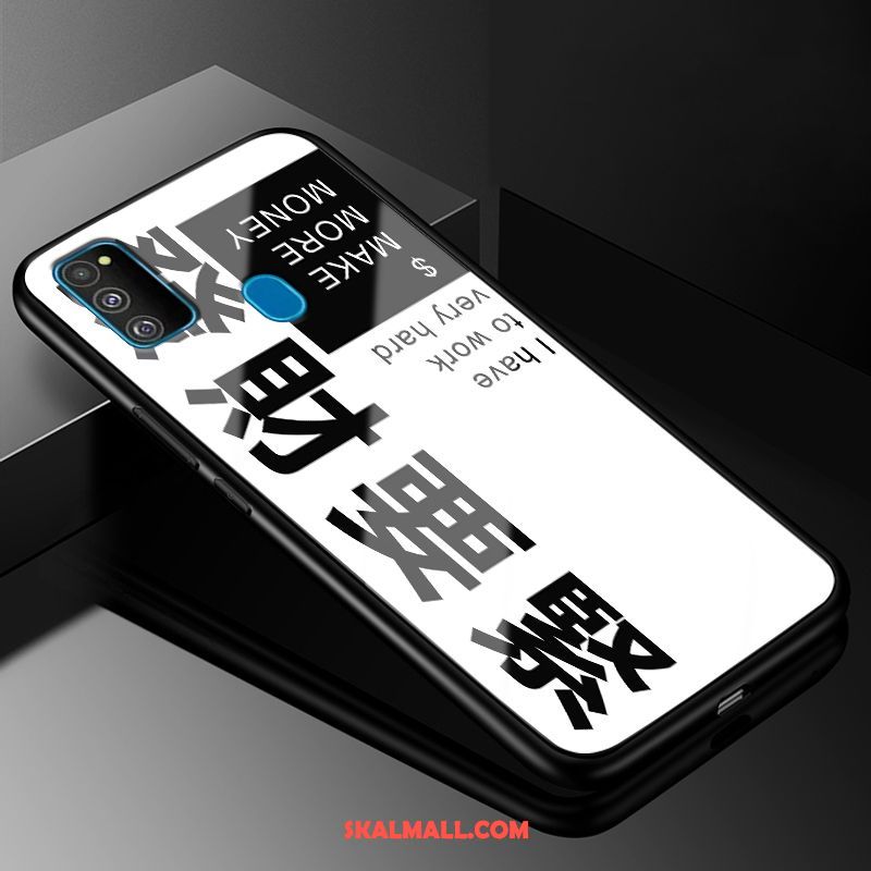 Samsung Galaxy M30s Skal Mobil Telefon Fallskydd Trend Svart Mode Billigt