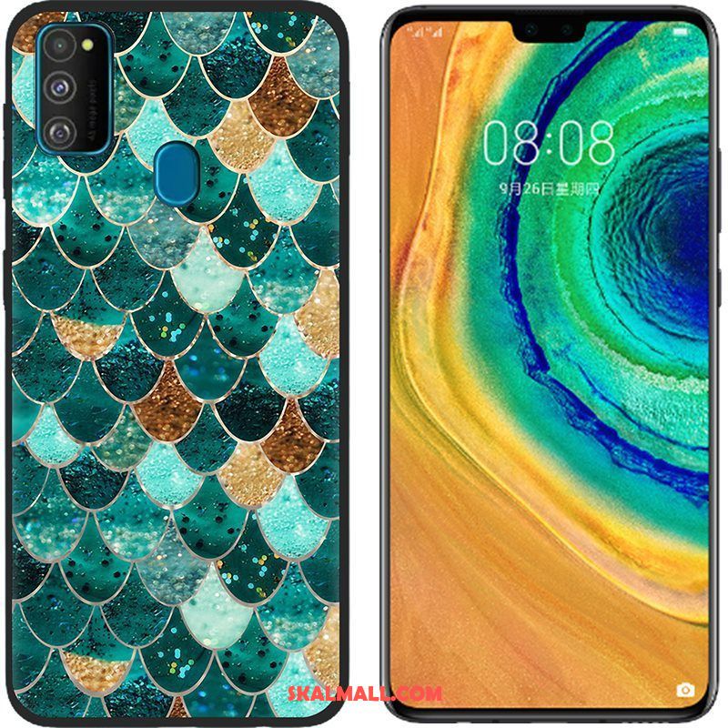 Samsung Galaxy M30s Skal Stjärna Mjuk Tecknat Duk Skydd Fodral Rea