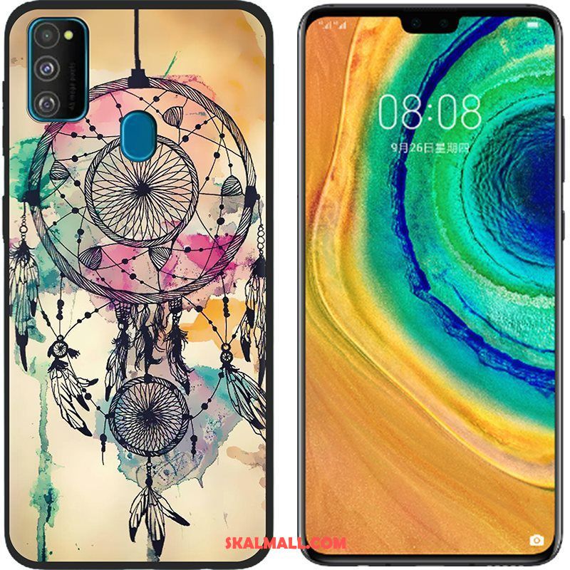 Samsung Galaxy M30s Skal Stjärna Mjuk Tecknat Duk Skydd Fodral Rea