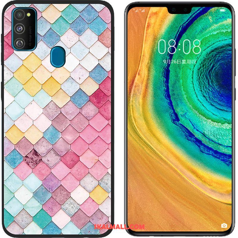 Samsung Galaxy M30s Skal Stjärna Mjuk Tecknat Duk Skydd Fodral Rea