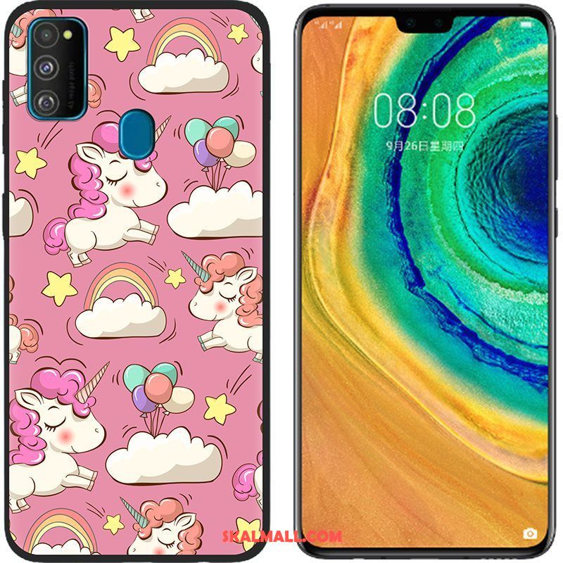 Samsung Galaxy M30s Skal Stjärna Mjuk Tecknat Duk Skydd Fodral Rea