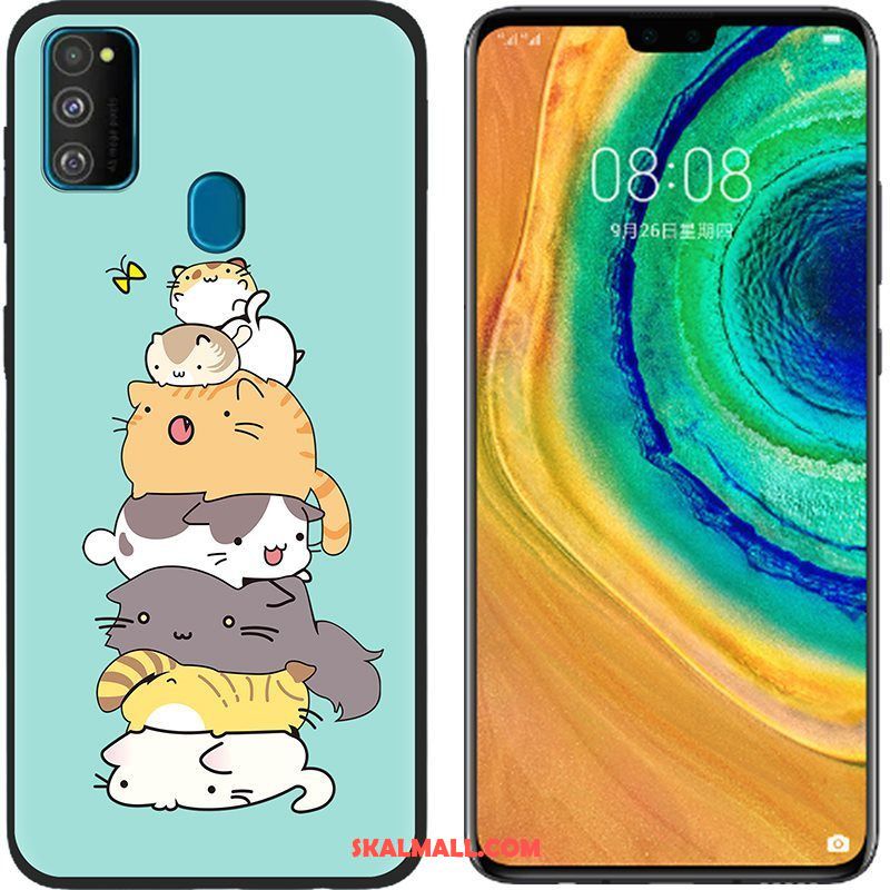 Samsung Galaxy M30s Skal Stjärna Mjuk Tecknat Duk Skydd Fodral Rea