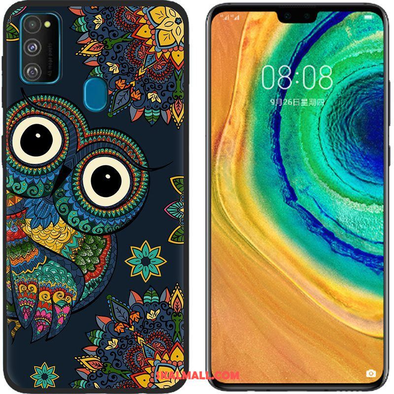 Samsung Galaxy M30s Skal Stjärna Mjuk Tecknat Duk Skydd Fodral Rea