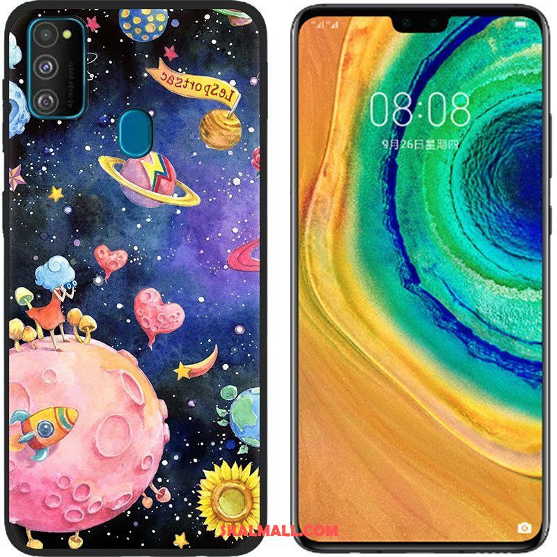 Samsung Galaxy M30s Skal Stjärna Mjuk Tecknat Duk Skydd Fodral Rea