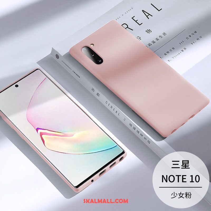 Samsung Galaxy Note 10 Skal Mjuk Rosa Fallskydd Trend All Inclusive Fodral På Nätet