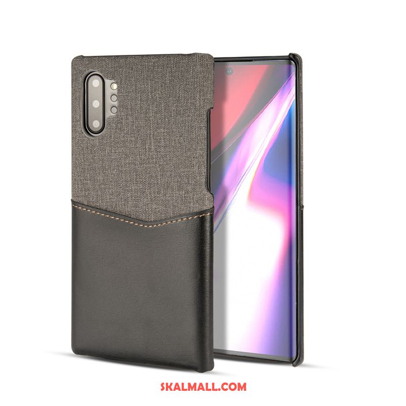 Samsung Galaxy Note 10+ Skal Mobil Telefon Fallskydd Kort Röd Stjärna Billig