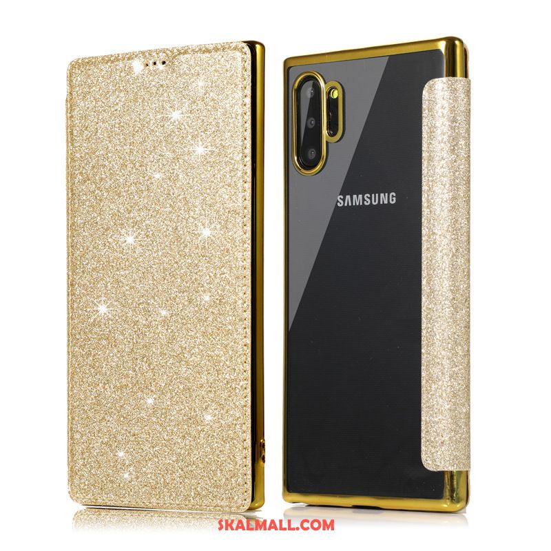 Samsung Galaxy Note 10+ Skal Mobil Telefon Svart Stjärna Till Salu