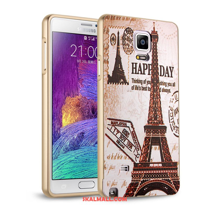 Samsung Galaxy Note 4 Skal Skydd Frame Trend Svart Mobil Telefon Till Salu