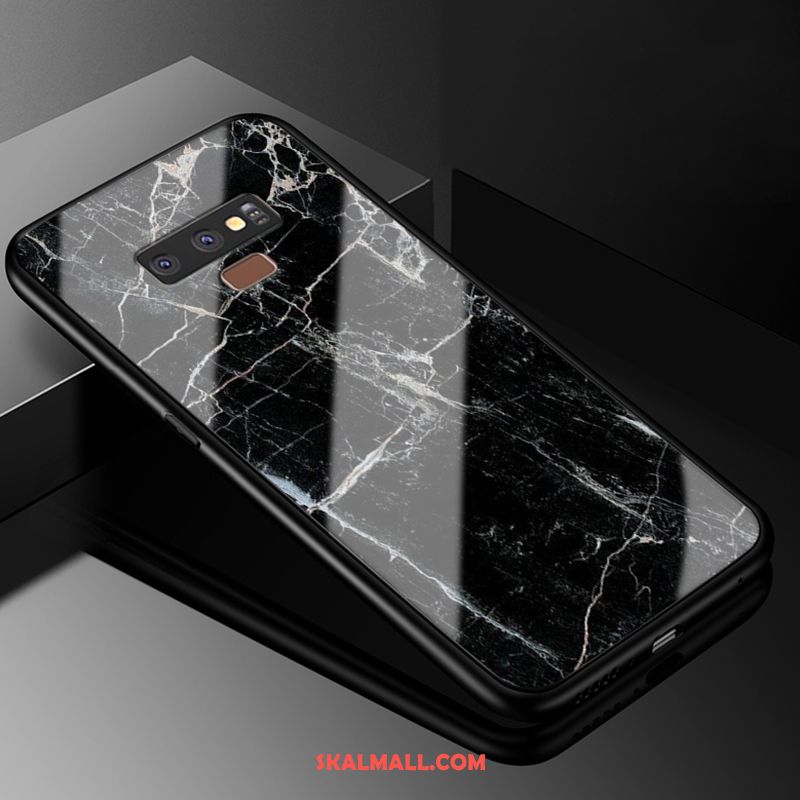 Samsung Galaxy Note 9 Skal Fallskydd Enkel Stjärna Purpur Glas Billig