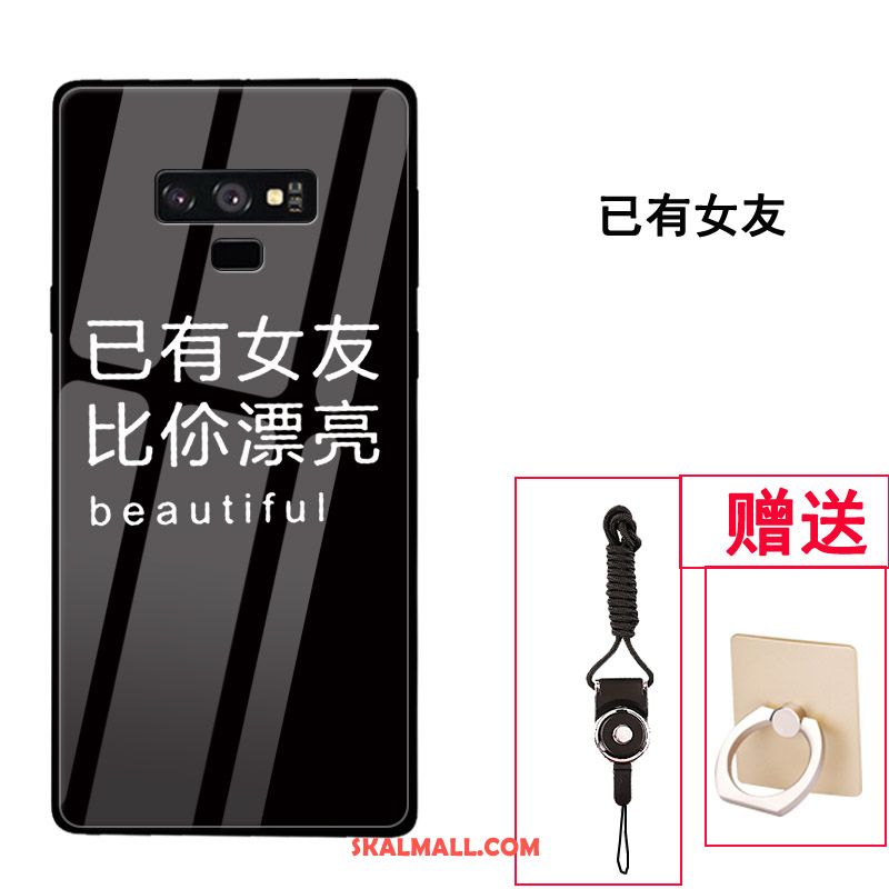 Samsung Galaxy Note 9 Skal Skydd Rosa Personlighet Kreativa Silikon Rea