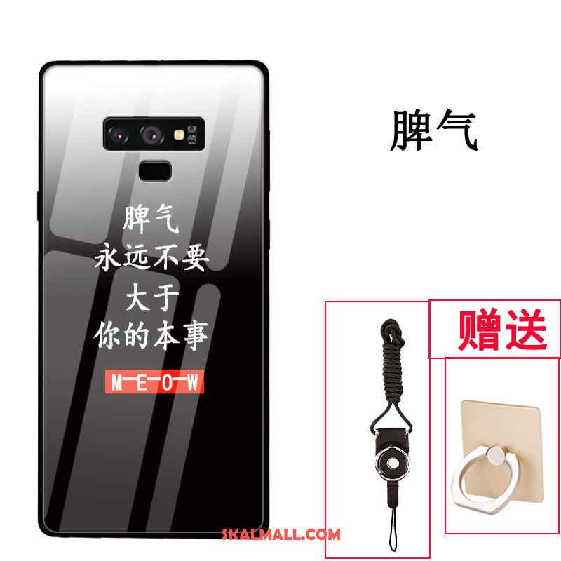 Samsung Galaxy Note 9 Skal Skydd Rosa Personlighet Kreativa Silikon Rea