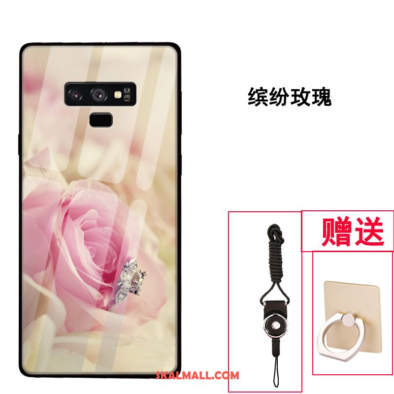 Samsung Galaxy Note 9 Skal Skydd Rosa Personlighet Kreativa Silikon Rea