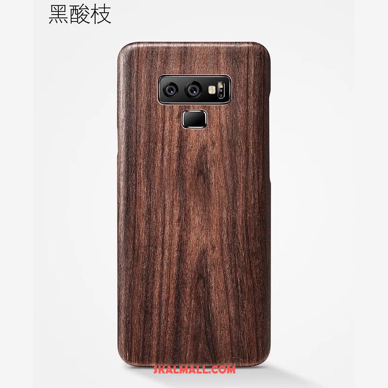 Samsung Galaxy Note 9 Skal Stjärna Kreativa Wood Skydd Mobil Telefon Fodral Billig