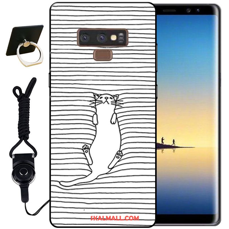 Samsung Galaxy Note 9 Skal Tredimensionell Lättnad Skydd Retro Stjärna Rea