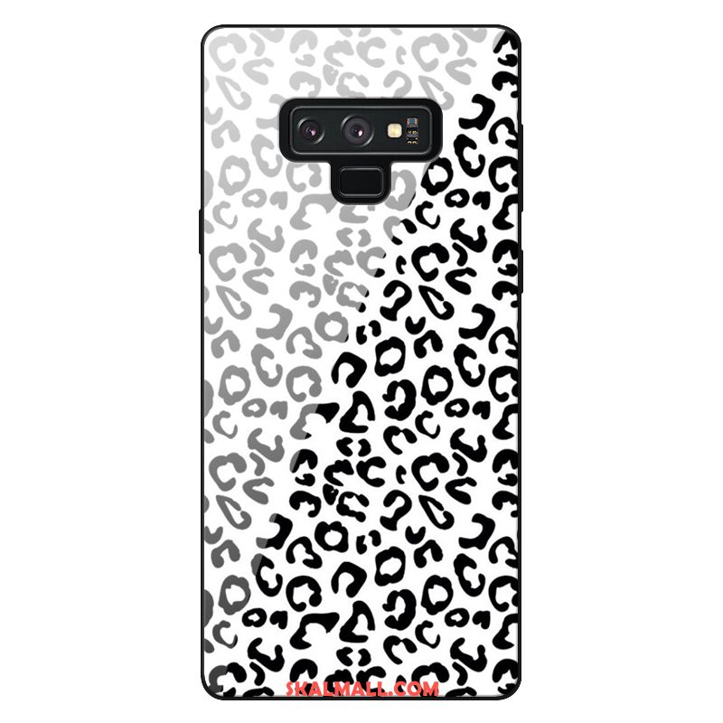 Samsung Galaxy Note 9 Skal Trend Retro Rosa Leopard Glas Köpa