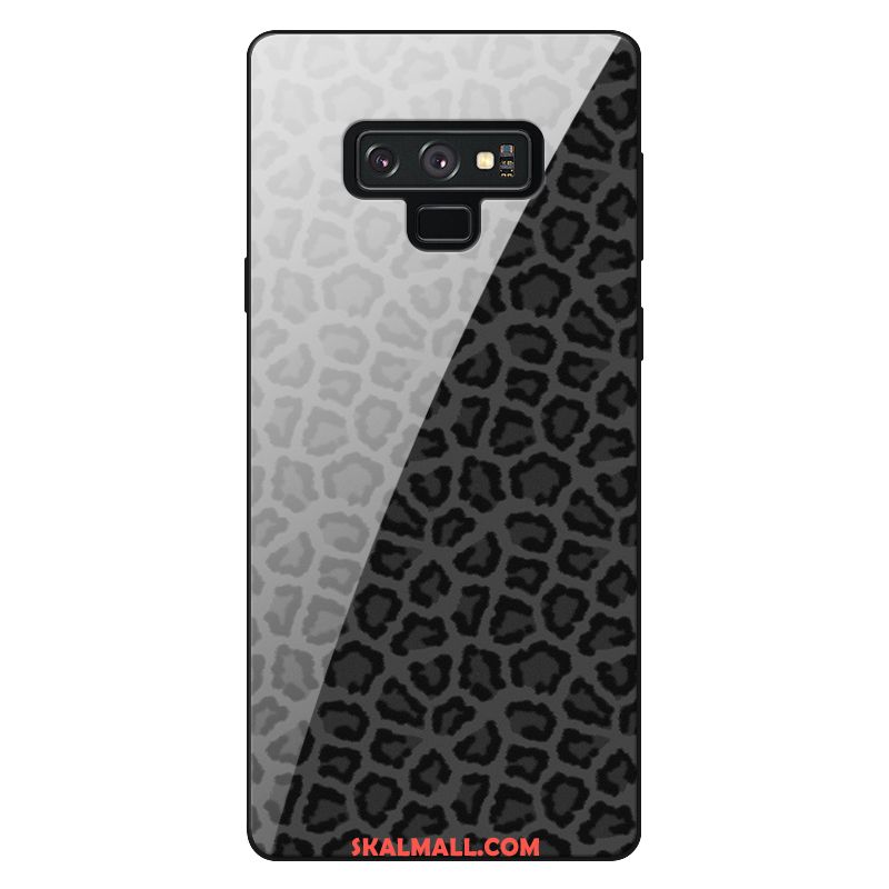 Samsung Galaxy Note 9 Skal Trend Retro Rosa Leopard Glas Köpa