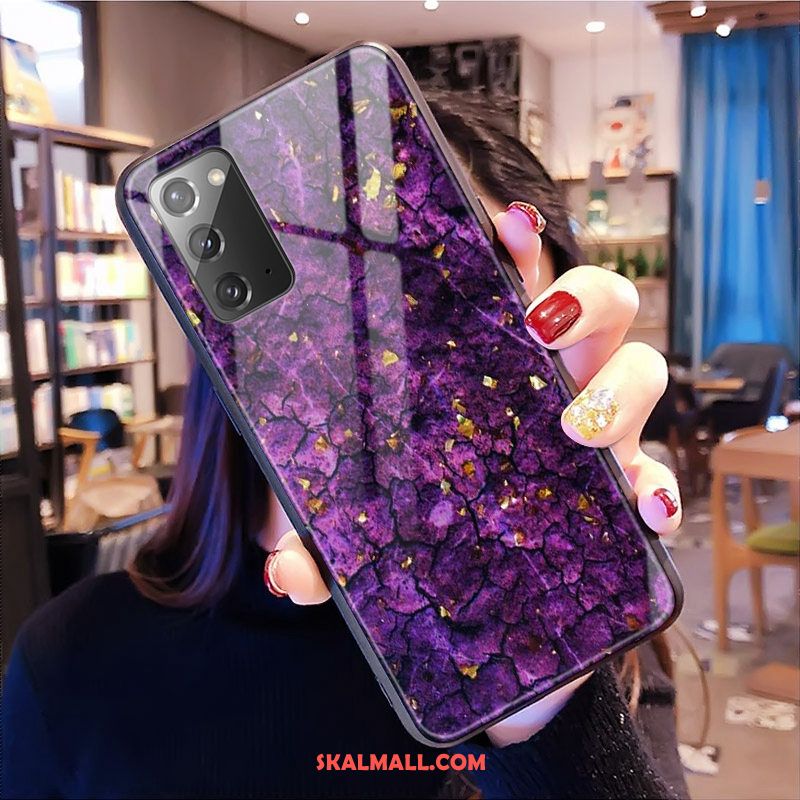 Samsung Galaxy Note20 Skal Rosa Leopard Mobil Telefon Glas Stjärna Fodral Köpa