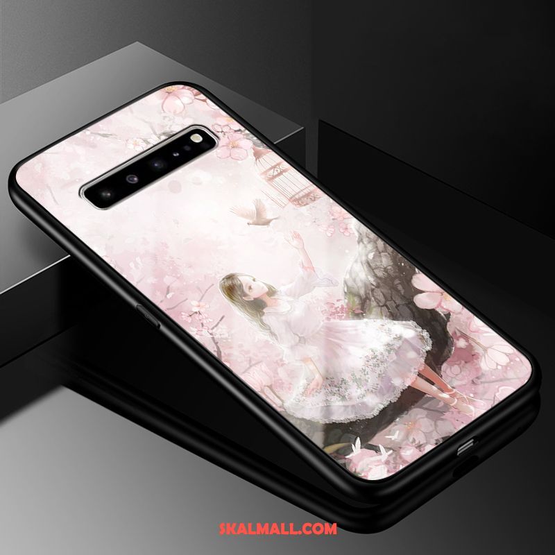 Samsung Galaxy S10 5g Skal All Inclusive Rosa Mobil Telefon Skydd Glas Fodral Köpa