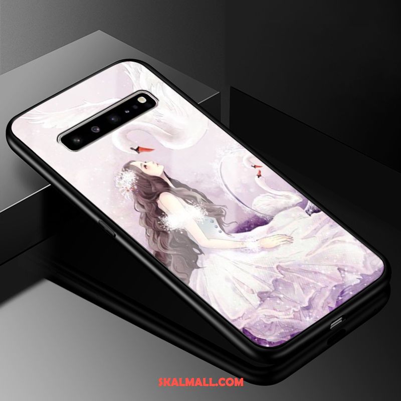 Samsung Galaxy S10 5g Skal All Inclusive Rosa Mobil Telefon Skydd Glas Fodral Köpa