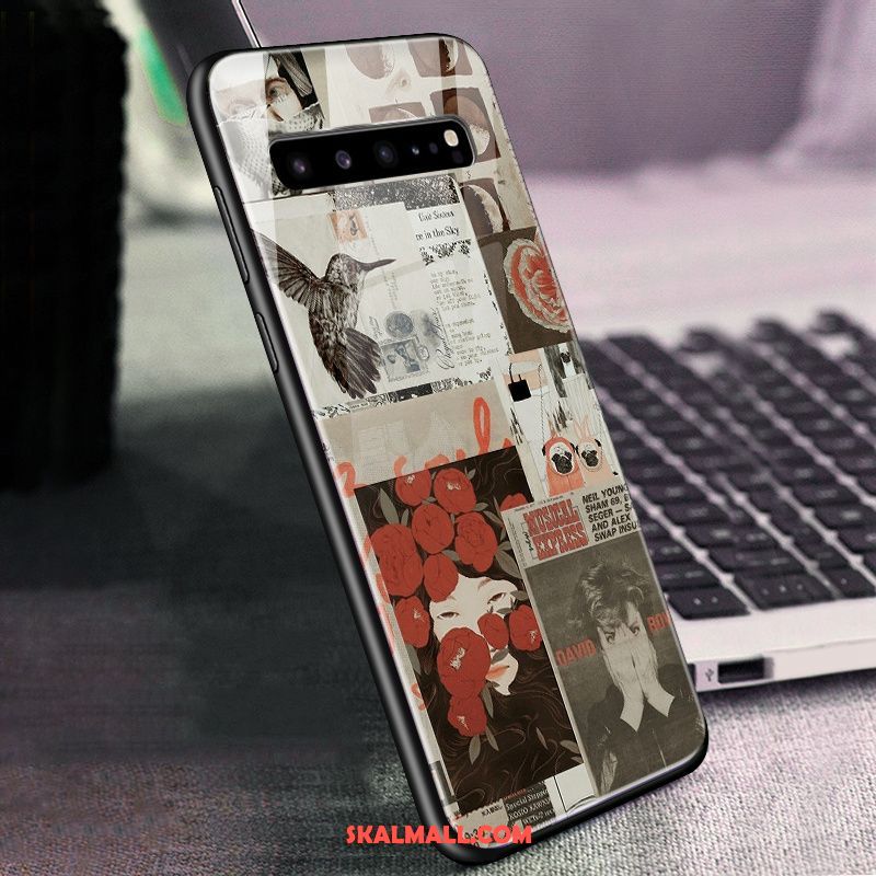 Samsung Galaxy S10 5g Skal Grön Mobil Telefon Stjärna All Inclusive Glas Köpa