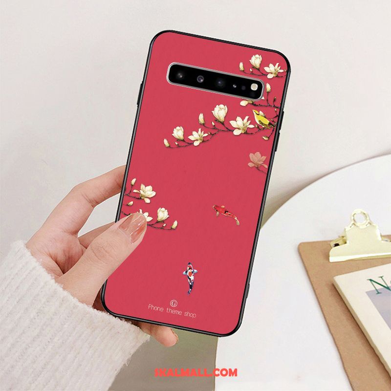 Samsung Galaxy S10 5g Skal Skydd Mobil Telefon Enkel All Inclusive Grön Billig