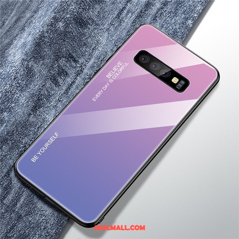 Samsung Galaxy S10+ Skal All Inclusive Fallskydd Stjärna Grön Glas Online