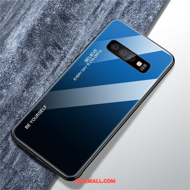 Samsung Galaxy S10+ Skal All Inclusive Fallskydd Stjärna Grön Glas Online