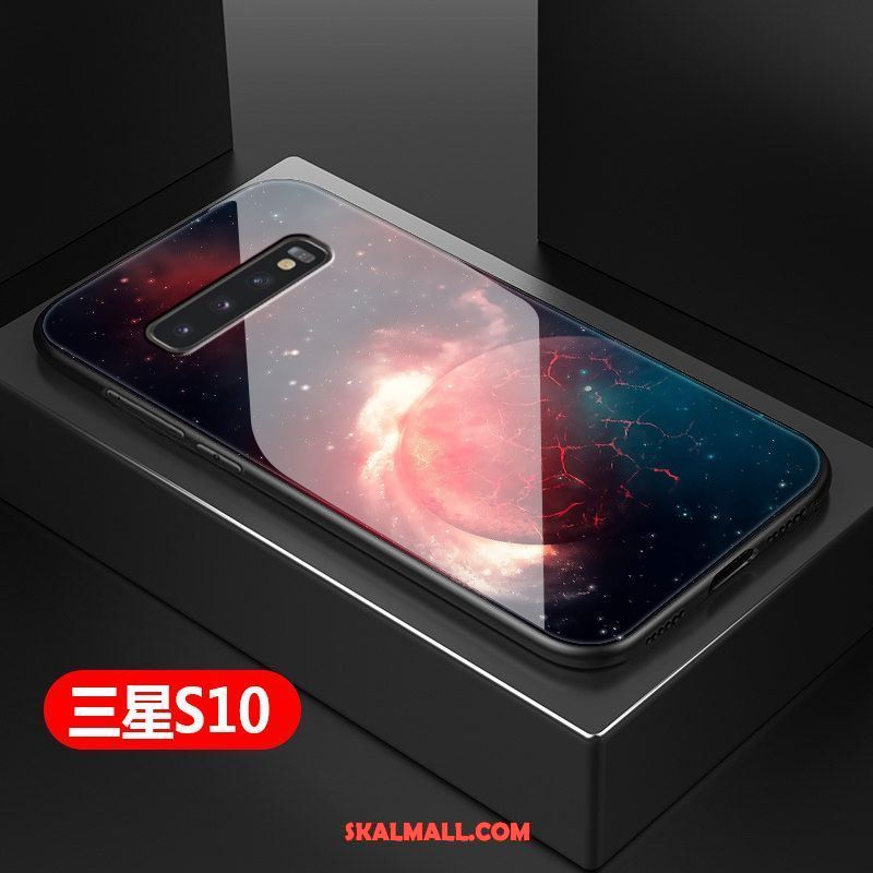 Samsung Galaxy S10 Skal Hård Fallskydd Personlighet Trend Varumärke Enkel Rea