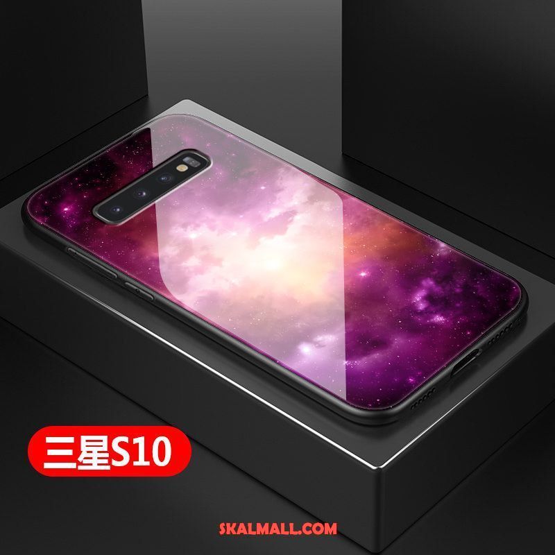 Samsung Galaxy S10 Skal Hård Fallskydd Personlighet Trend Varumärke Enkel Rea