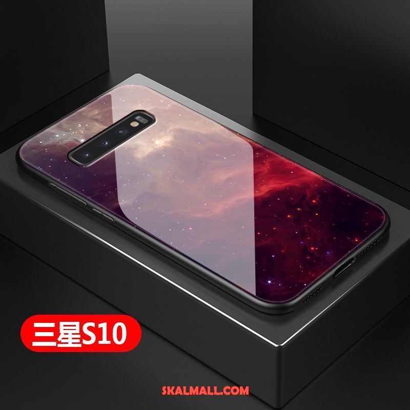 Samsung Galaxy S10 Skal Hård Fallskydd Personlighet Trend Varumärke Enkel Rea