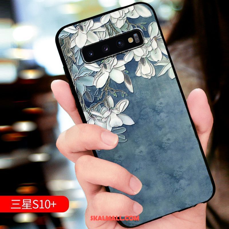 Samsung Galaxy S10+ Skal Lättnad All Inclusive Nubuck Ny Högt Utbud Online