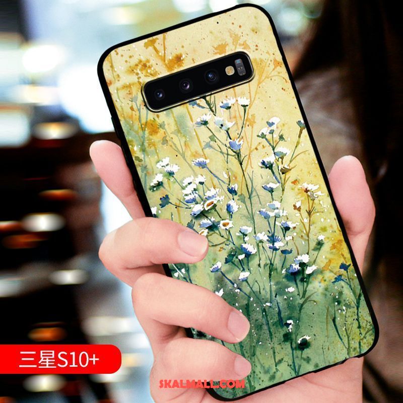 Samsung Galaxy S10+ Skal Lättnad All Inclusive Nubuck Ny Högt Utbud Online