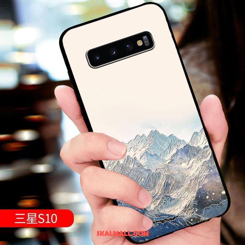 Samsung Galaxy S10 Skal Mjuk Anpassa Lättnad Silikon Ny Online