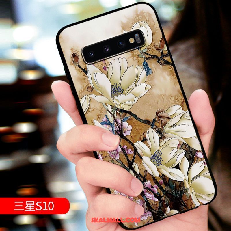 Samsung Galaxy S10 Skal Mjuk Anpassa Lättnad Silikon Ny Online