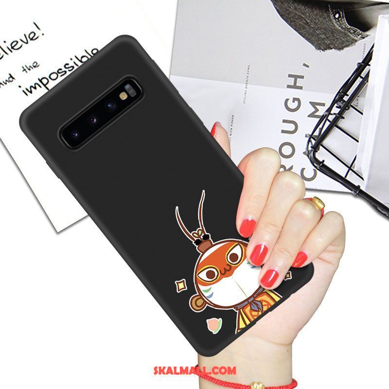 Samsung Galaxy S10+ Skal Net Red Mjuk Par Kreativa Svart Fodral Köpa