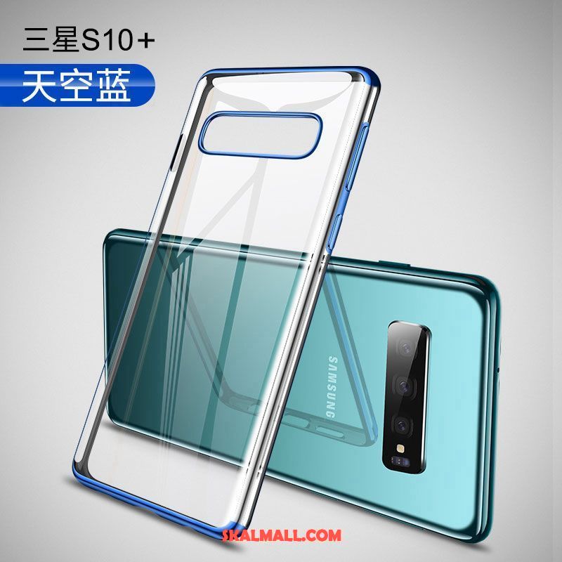 Samsung Galaxy S10+ Skal Silikon Högt Utbud Transparent Mobil Telefon Slim Rabatt