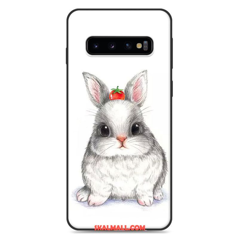 Samsung Galaxy S10+ Skal Silikonskal Skydd Mobil Telefon Stjärna Fallskydd Billig