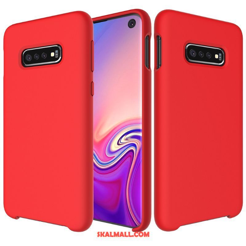 Samsung Galaxy S10 Skal Solid Färg Fallskydd Stjärna Enkel Vit Köpa