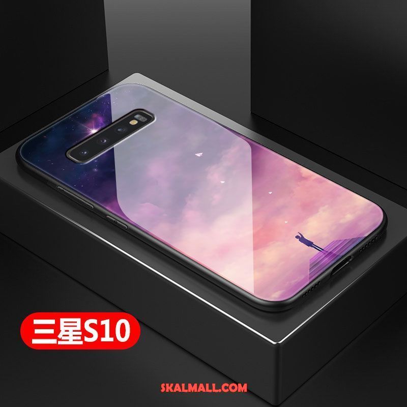 Samsung Galaxy S10 Skal Vind Kreativa Ljus Net Red Fallskydd Online