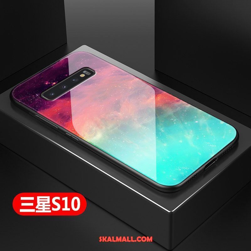 Samsung Galaxy S10 Skal Vind Kreativa Ljus Net Red Fallskydd Online