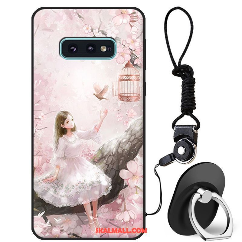 Samsung Galaxy S10e Skal Fallskydd Mobil Telefon Vit Mjuk All Inclusive Fodral Billigt