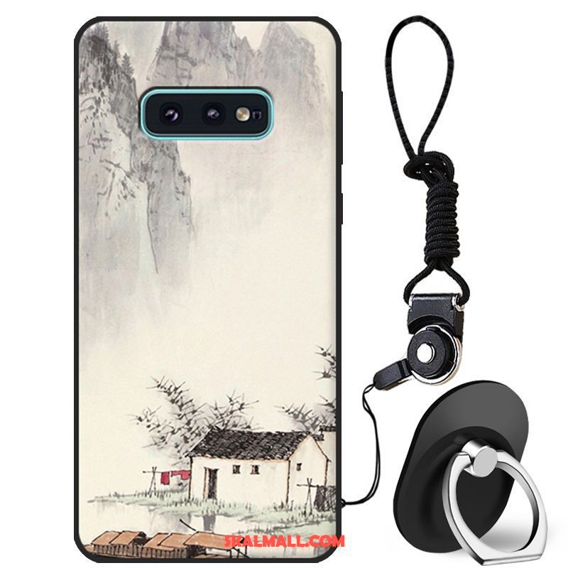 Samsung Galaxy S10e Skal Fallskydd Mobil Telefon Vit Mjuk All Inclusive Fodral Billigt