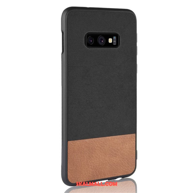 Samsung Galaxy S10e Skal Grå All Inclusive Skydd Mjuk Denim Fodral Online