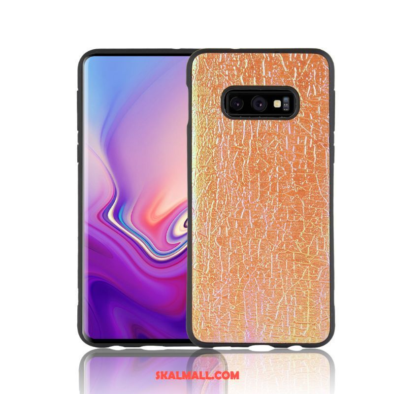 Samsung Galaxy S10e Skal Gul Skydd All Inclusive Färg Orange Rea