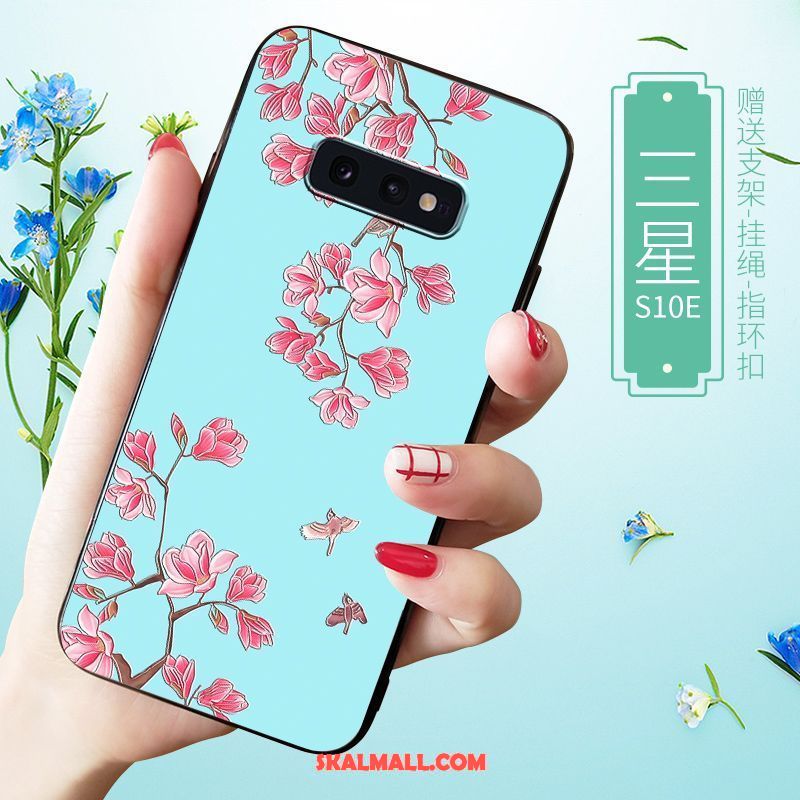 Samsung Galaxy S10e Skal Kreativa Silikon Nubuck Lättnad Trend Varumärke Köpa