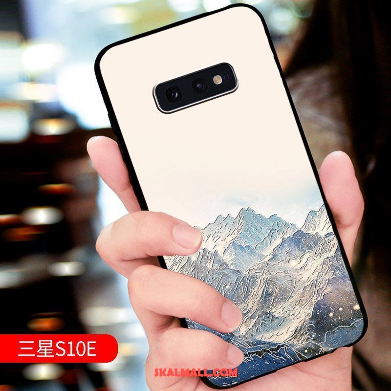 Samsung Galaxy S10e Skal Mobil Telefon Skydd Grön Stjärna Trend Billiga