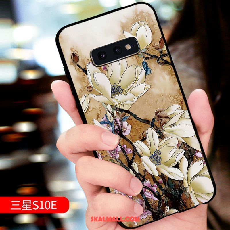 Samsung Galaxy S10e Skal Mobil Telefon Skydd Grön Stjärna Trend Billiga