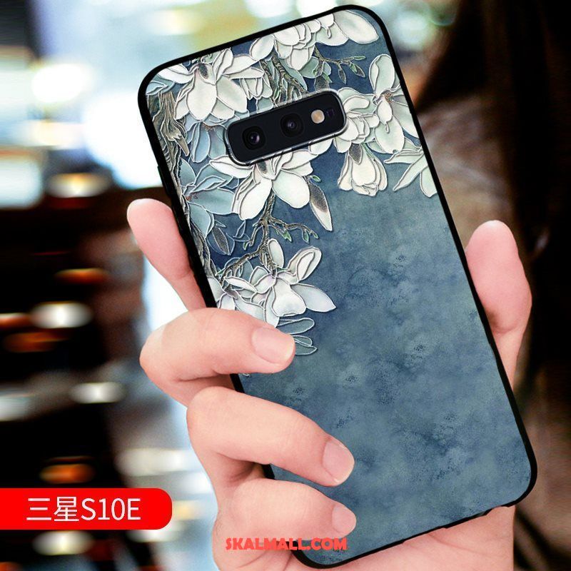 Samsung Galaxy S10e Skal Mobil Telefon Skydd Grön Stjärna Trend Billiga